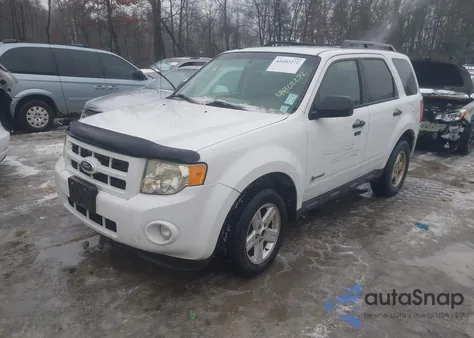 2010 Ford Escape Hybrid Limited z USA, uszkodzony, nr VIN 1FMCU4K31AKD27668